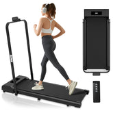 Jinou Tredmill / Walking Pad - Made with Upgraded Electronics and Premium Quality Aluminium and Pvc Plastic – Treadmill with Foldable Handle – For Walking and Running.1 Year Warranty