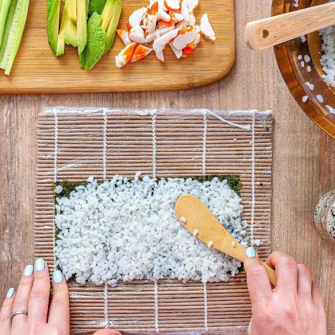 Jinou Sushi Making Kit - Made With Top Notch Quality Bamboo Material - Sushi Maker All-In-One PackageWith Premium Quality Bag For Easy Storage (7 Pcs Set)