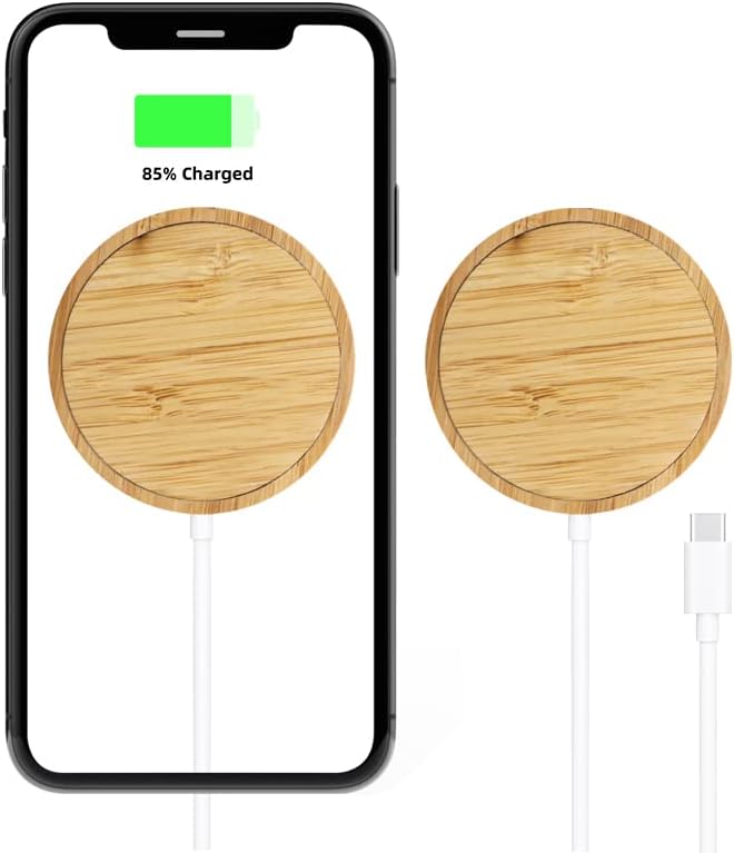 wireless charging station Wooden - for multiple devices