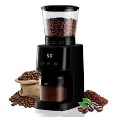 Jinou Coffee grinder made w/ 165W 100% pure copper motor-Designed w/ Premium Quality food grade material-grinder machine with 31 grinding sizes for coffee beans,all types of spices.1 Yr Warranty